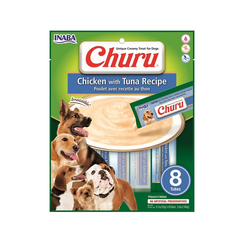 ciao dog churu chicken with tuna