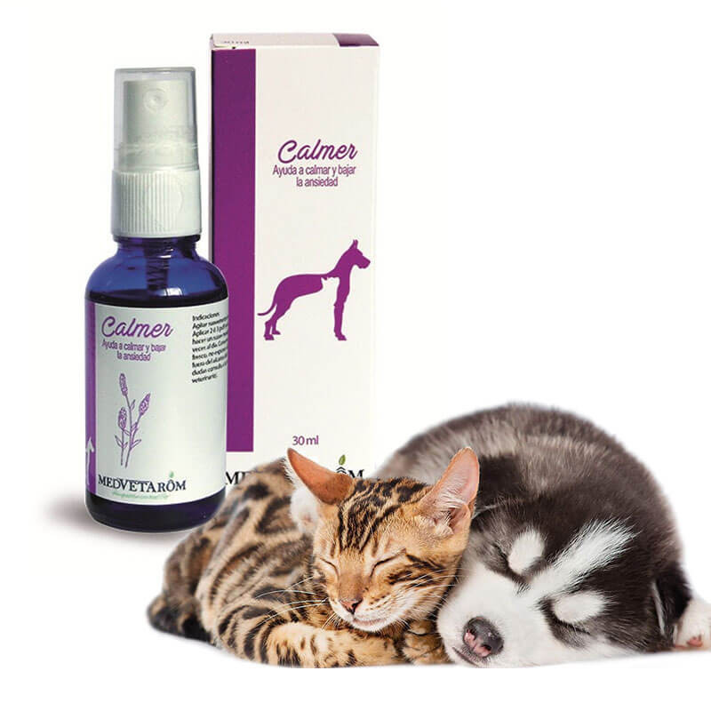 calmer spray aromaterapia para mascotas